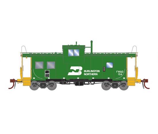 Athearn Genesis G1093 ICC Caboose Fort Worth & Denver (BN) FWD 154 w/DCC & Lights