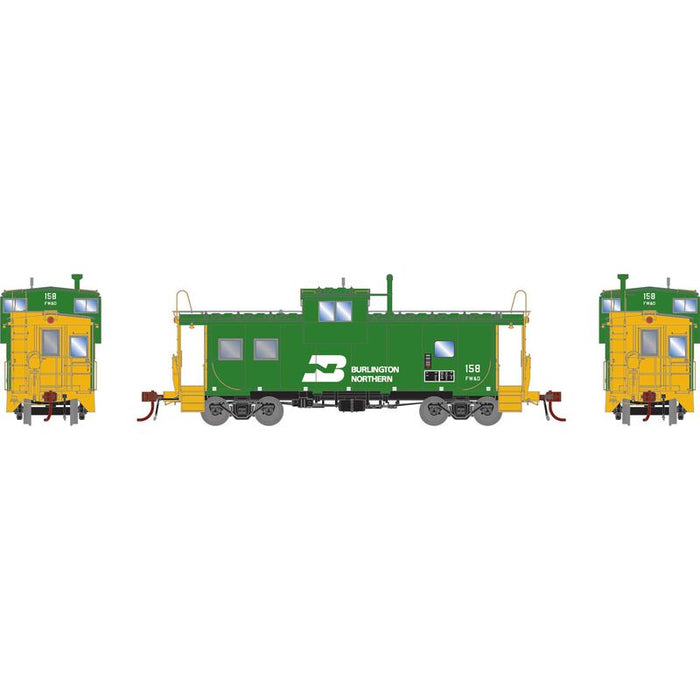 Athearn Genesis G1094 ICC Caboose Fort Worth & Denver (BN) FWD 158 w/DCC & Lights