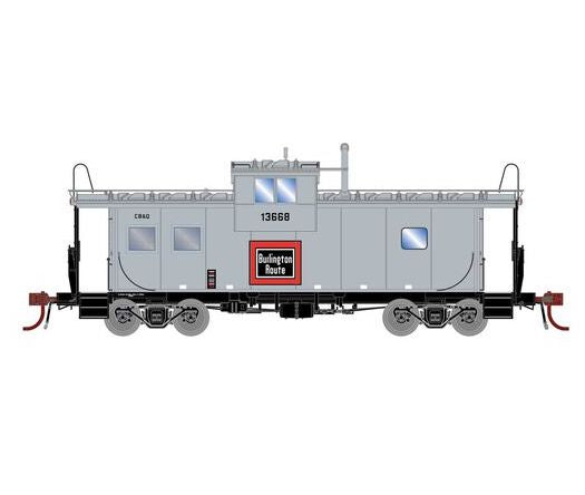 Athearn Genesis G1098 ICC Caboose Burlington CB&Q 13668 w/DCC Lights & Sound