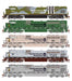 Athearn Genesis G1145 HO Scale SD70ACU Canadian Pacific CP 'Military Tribute' 5-Unit Set DC