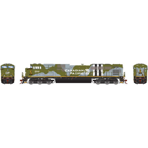 Athearn Genesis G1146 HO Scale SD70ACU Canadian Pacific CP 'Military Tribute' 6644 DC
