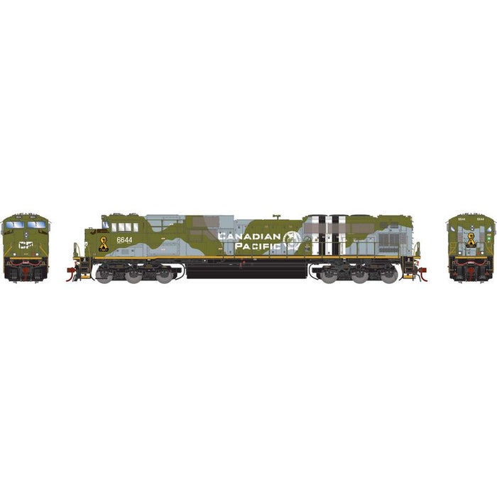 Athearn Genesis G1146 HO Scale SD70ACU Canadian Pacific CP 'Military Tribute' 6644 DC