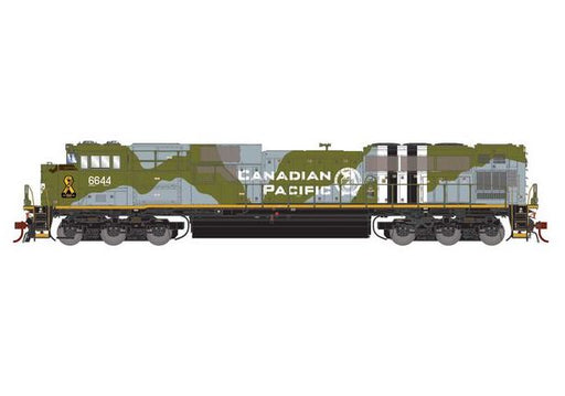 Athearn Genesis G1146 HO Scale SD70ACU Canadian Pacific CP 'Military Tribute' 6644 DC