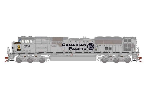 Athearn Genesis G1150 HO Scale SD70ACU Canadian Pacific CP 'Military Tribute' 7023 DC