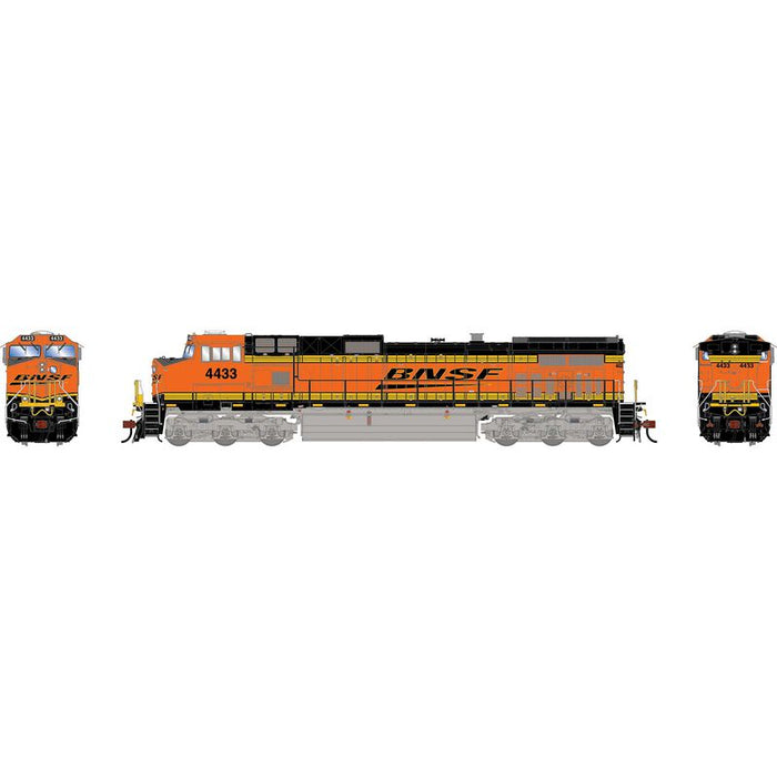 Athearn Genesis G1202 HO Scale Dash 9-44CW BNSF 'Wedge' 4433 DC