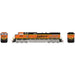 Athearn Genesis G1202 HO Scale Dash 9-44CW BNSF 'Wedge' 4433 DC