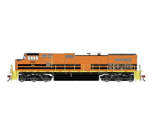 Athearn Genesis G1212 HO Scale Dash 9-44CW Arizona & California ARCZ 4403 DC