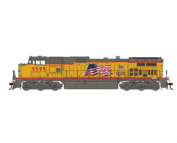Athearn Genesis G1214 HO Scale Dash 9-44CW Union Pacific UP 9599 DCC/Sound