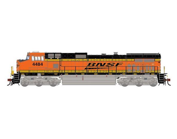 Athearn Genesis G1224 HO Scale Dash 9-44CW BNSF 'Wedge" 4484 DCC/Sound