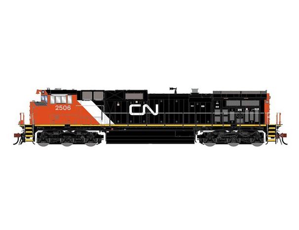 Athearn Genesis G1225 HO Scale Dash 9-44CW Canadian National CN 2506 DCC/Sound