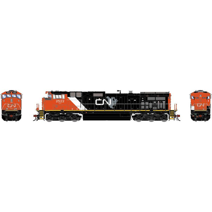 Athearn Genesis G1227 HO Scale Dash 9-44CW Canadian National CN 2522 DCC/Sound