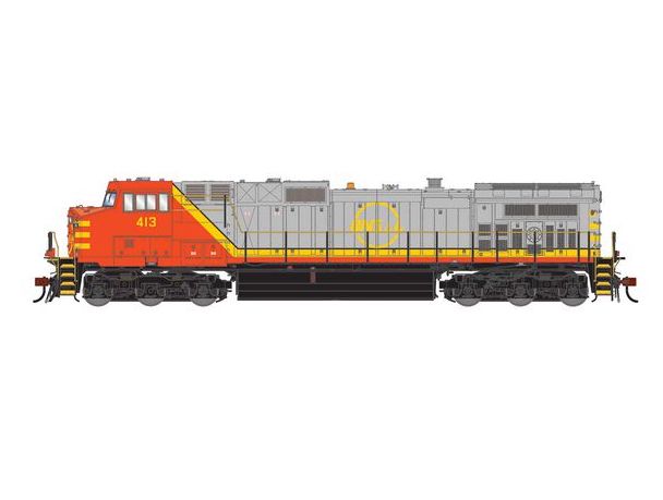 Athearn Genesis G1230 HO Scale Dash 9-44CW Quebec, North Shore & Labrador QNSL 413 DCC/Sound