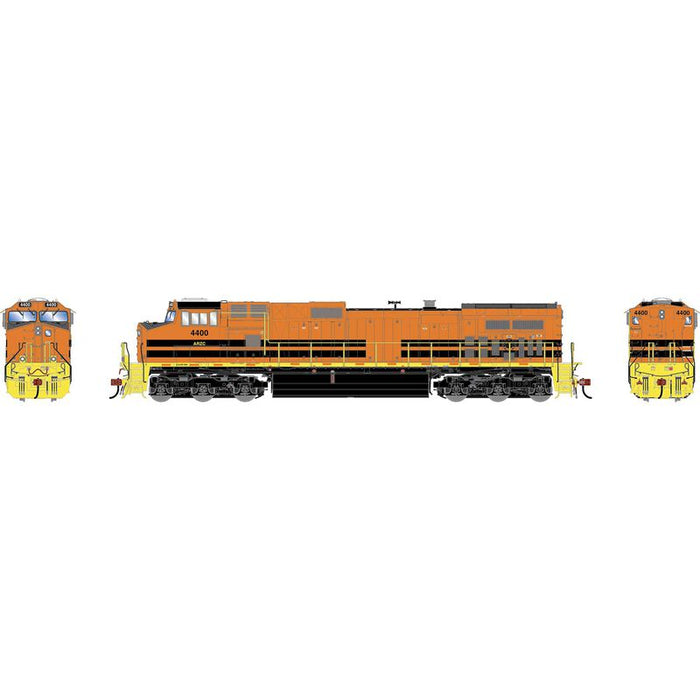 Athearn Genesis G1231 HO Scale Dash 9-44CW Arizona & California ARCZ 4400 DCC/Sound
