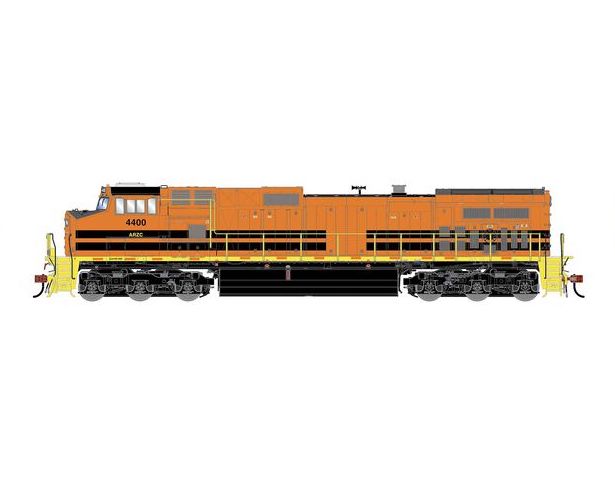 Athearn Genesis G1231 HO Scale Dash 9-44CW Arizona & California ARCZ 4400 DCC/Sound