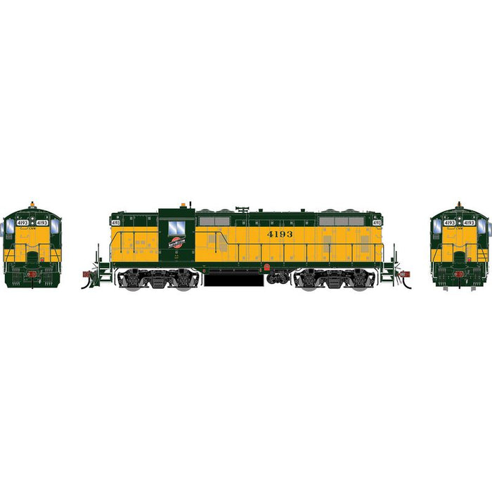 Athearn Genesis G1237 HO Scale EMD GP7R Chicago & North Western CNW 4193 DC