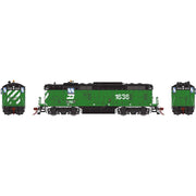 Athearn Genesis G1239 HO Scale EMD GP7 Burlington Northern BN 1636 DC