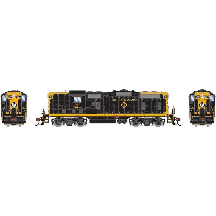 Athearn Genesis G1242 HO Scale EMD GP7 Erie Lackawanna EL 1207 DC