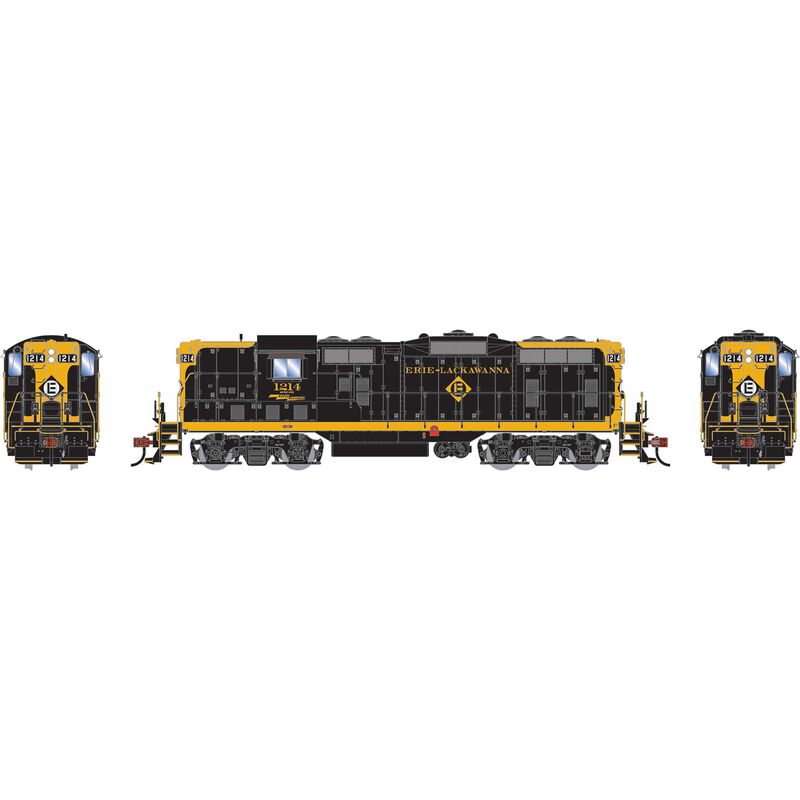 Athearn Genesis G1243 HO Scale EMD GP7 Erie Lackawanna EL 1214 DC