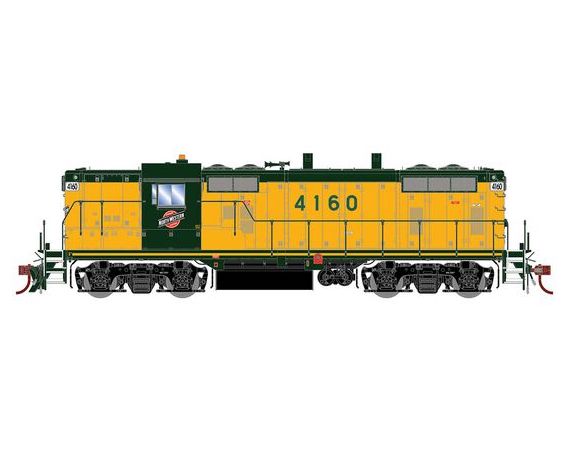 Athearn Genesis G1251 HO Scale EMD GP7R Chicago & North Western CNW 4160 DCC/Sound