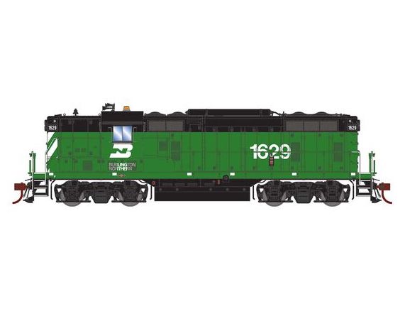 Athearn Genesis G1253 HO Scale EMD GP7 Burlington Northern BN 1629 DCC/Sound