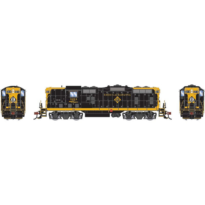 Athearn Genesis G1258 HO Scale EMD GP7 Erie Lackawanna EL 1214 DCC/Sound