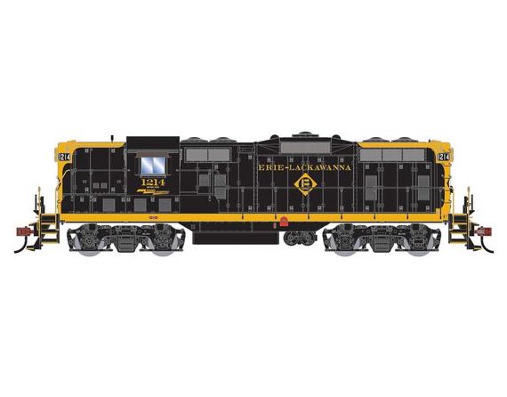 Athearn Genesis G1258 HO Scale EMD GP7 Erie Lackawanna EL 1214 DCC/Sound