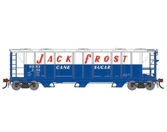 Athearn Genesis G1263 HO Scale PS-2 2893 Covered Hopper Jack Frost NSRX 302