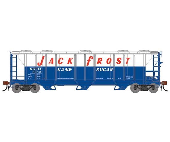 Athearn Genesis G1265 HO Scale PS-2 2893 Covered Hopper Jack Frost NSRX 313
