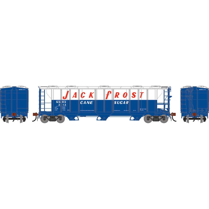 Athearn Genesis G1265 HO Scale PS-2 2893 Covered Hopper Jack Frost NSRX 313