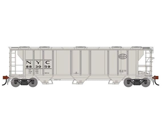 Athearn Genesis G1270 HO Scale PS-2 2893 Covered Hopper New York Central NYC 883059