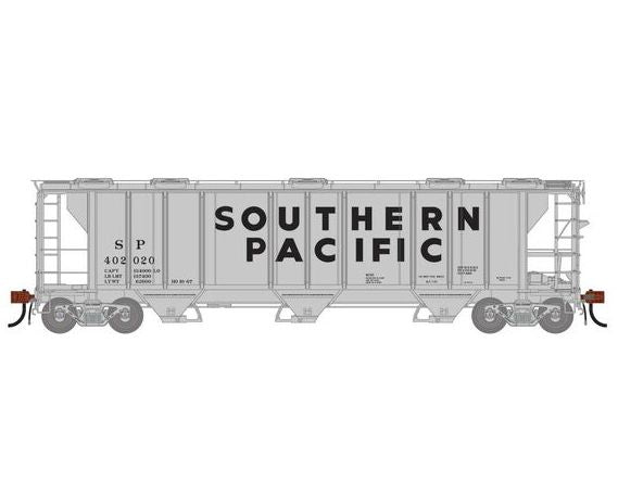 Athearn Genesis G1274 HO Scale PS-2 2893 Covered Hopper Southern Pacific SP 402020