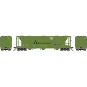 Athearn Genesis G1275 HO Scale PS-2 2893 Covered Hopper Weyerhaeuser WTCX 088