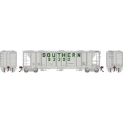 Athearn Genesis G1278 HO Scale PS-2 2893 Covered Hopper Southern SOU 93300