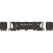 Athearn Genesis G1279 HO Scale PS-2 2893 Covered Hopper Wabash WAB Primed for Grime 31133