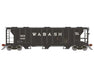 Athearn Genesis G1280 HO Scale PS-2 2893 Covered Hopper Wabash WAB Primed for Grime 31140