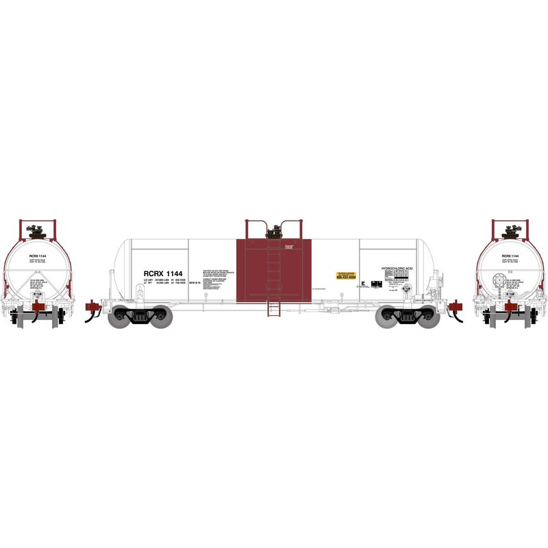 Athearn Genesis G1306 HO Scale GATC 20k Tank Car Reagent Chemical & Research RCRX 1144