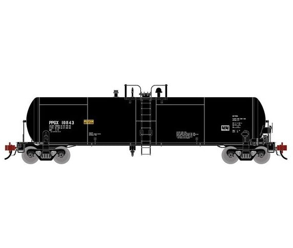 Athearn Genesis G1312 HO Scale GATC 20k Tank Car PPG Industries PPGX 10843