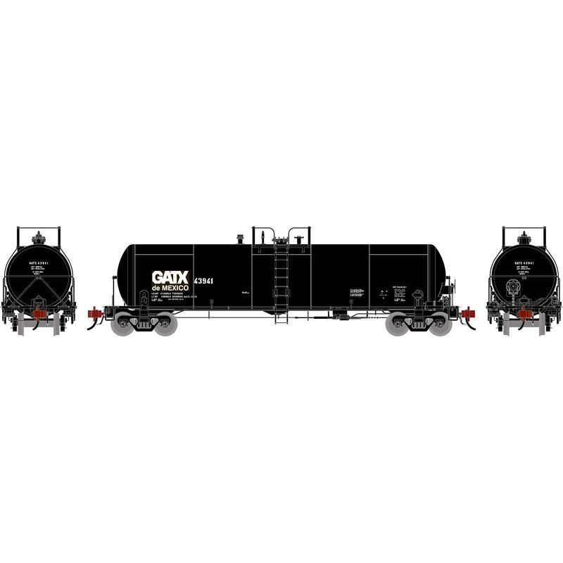 Athearn Genesis G1316 HO Scale GATC 20k Tank Car GATX de Mexico GATX 43941