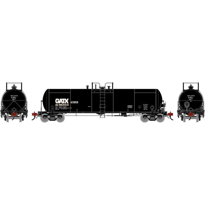 Athearn Genesis G1317 HO Scale GATC 20k Tank Car GATX de Mexico GATX 43955