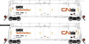 Athearn Genesis G1319 HO Scale 23K TankTrain A/B Canadian National GCTX 2-Pack