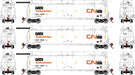 Athearn Genesis G1321 HO Scale 23K TankTrain Intermediate Canadian National GCTX 3-Pack #2