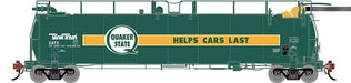 Athearn Genesis G1332 HO Scale 23K TankTrain Intermediate Quaker State GATX Unnumbered