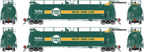 Athearn Genesis G1337 HO Scale 23K TankTrain Intermediate Quaker State GATX 2-Pack #4