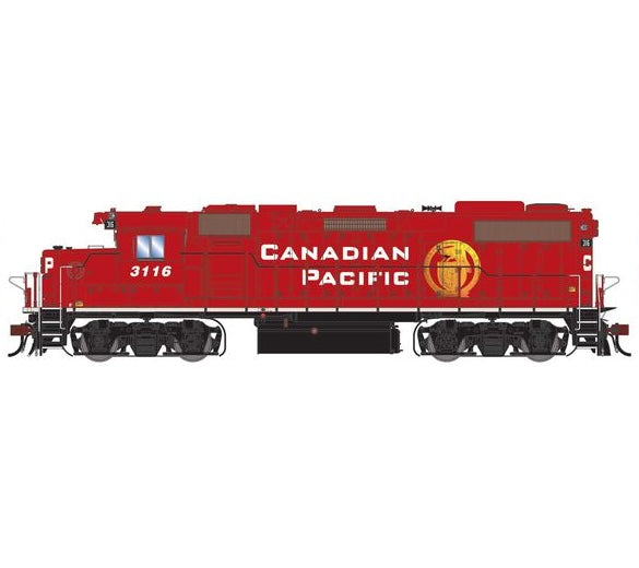 Athearn Genesis G1385 HO Scale GP38-2 Canadian Pacific CP 'Golden Beaver' 3116 DC