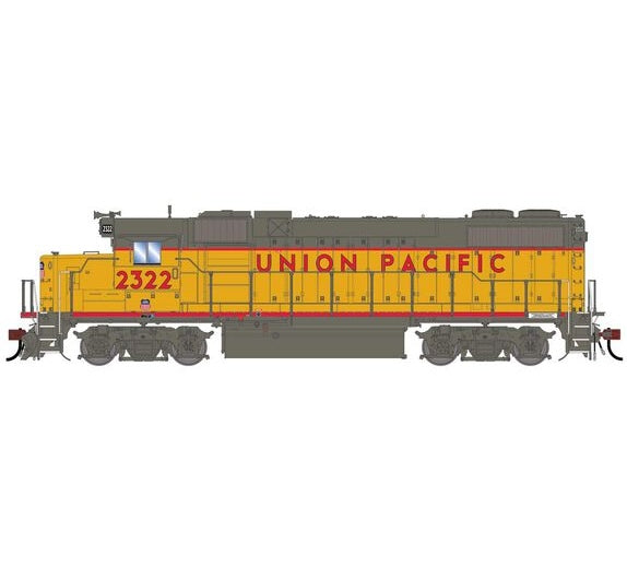 Athearn Genesis G1396 HO Scale GP38-2 Union Pacific UP '1980s Version' 2322 DC
