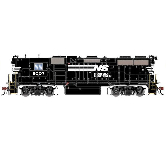 Athearn Genesis G1399 HO Scale GP38-2 Norfolk Southern NS 5007 DC