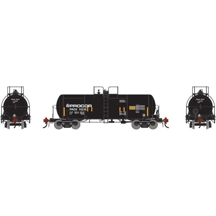 Athearn Genesis G1426 HO Scale 13K Gallon Acid Tank Car Procor PROX 15210