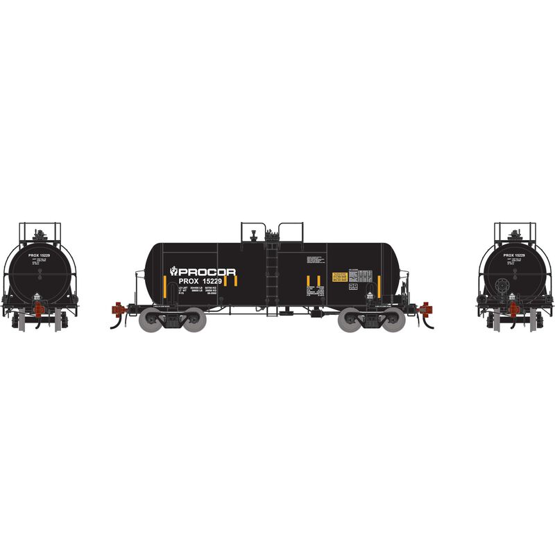 Athearn Genesis G1428 HO Scale 13K Gallon Acid Tank Car Procor PROX 15229