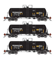 Athearn Genesis G1429 HO Scale 13K Gallon Acid Tank Car Procor PROX 3-Pack