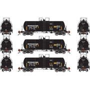 Athearn Genesis G1429 HO Scale 13K Gallon Acid Tank Car Procor PROX 3-Pack